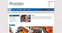Desktop Screenshot of esclatec.com