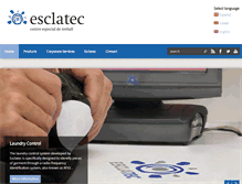 Tablet Screenshot of esclatec.com